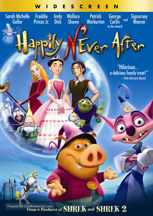 Happily N&#039;Ever After - DVD movie cover