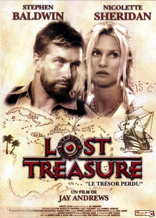 Lost Treasure - French DVD movie cover