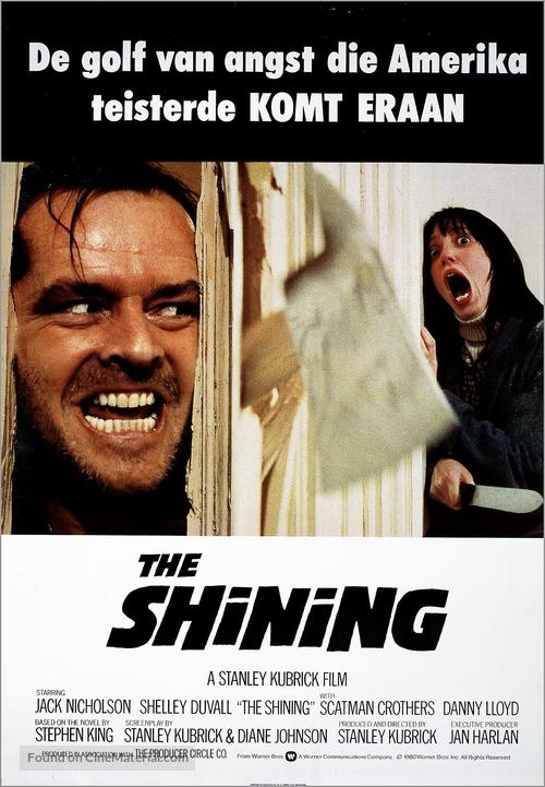 The Shining - Dutch Movie Poster