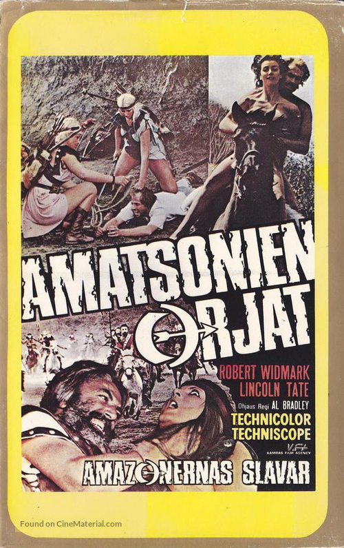 Le amazzoni - donne d&#039;amore e di guerra - Finnish VHS movie cover