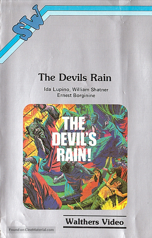 The Devil&#039;s Rain - Finnish VHS movie cover