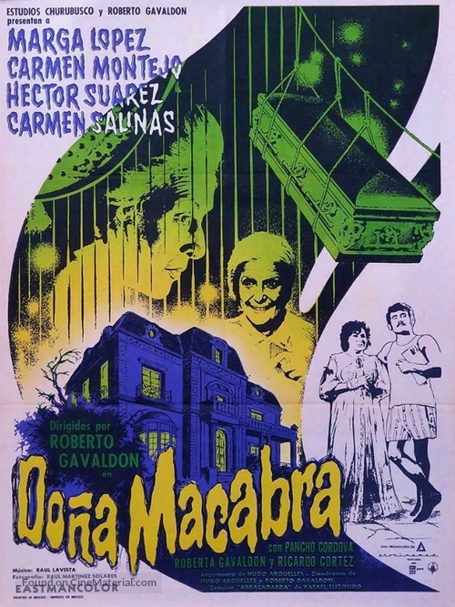 Do&ntilde;a Macabra - Mexican Movie Poster