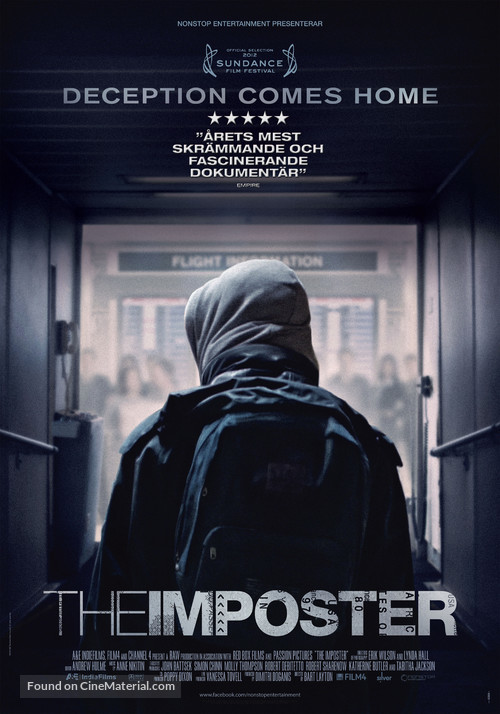 The Imposter - Swedish Movie Poster