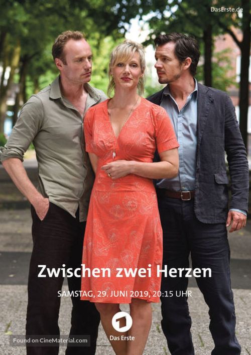 Zwischen zwei Herzen - German Movie Poster