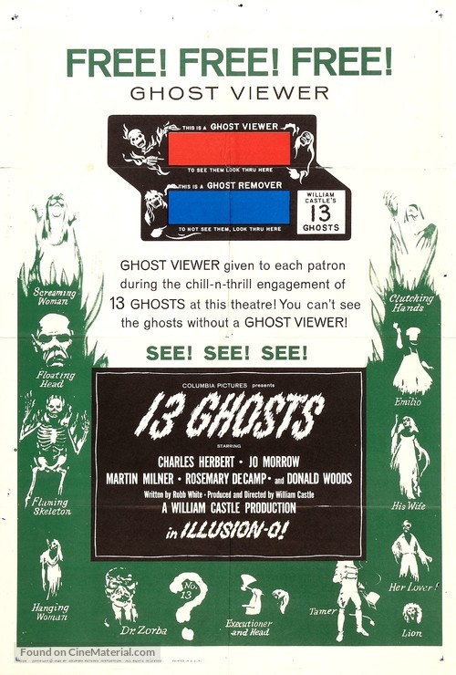 13 Ghosts - Movie Poster