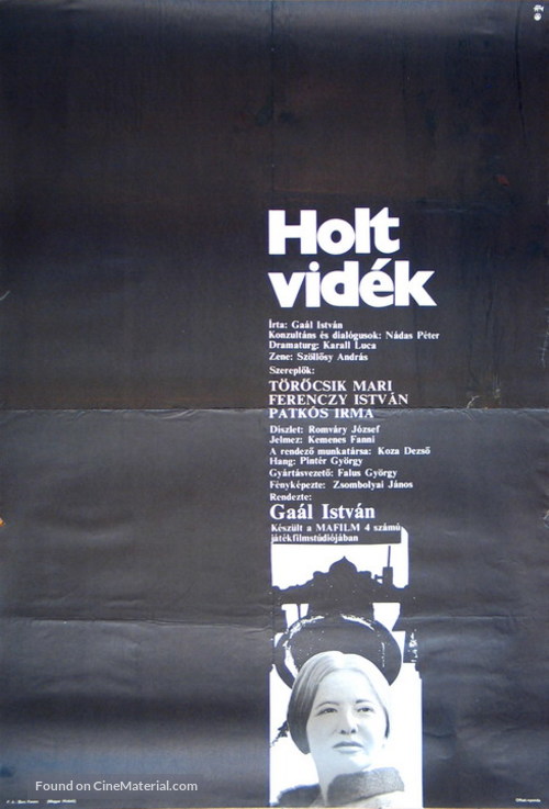 Holt vid&eacute;k - Hungarian Movie Poster