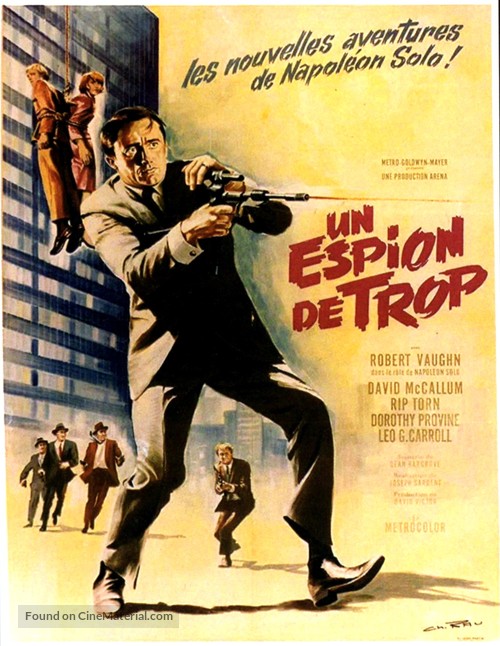 One Spy Too Many - French Movie Poster