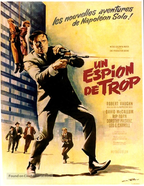One Spy Too Many - French Movie Poster