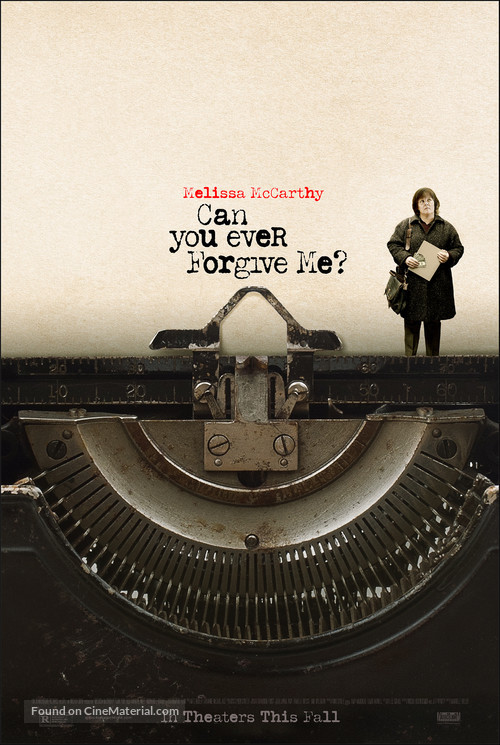 Can You Ever Forgive Me? - Movie Poster