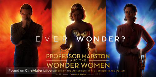 Professor Marston &amp; the Wonder Women - British Movie Poster