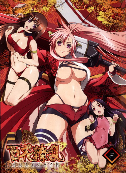 &quot;Hyakka Ryoran: Samurai Girls&quot; - Japanese DVD movie cover