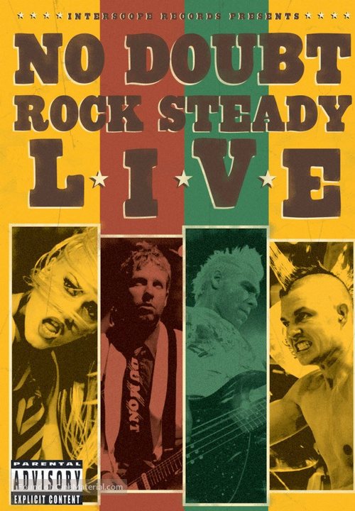 No Doubt: Rock Steady Live - Movie Cover