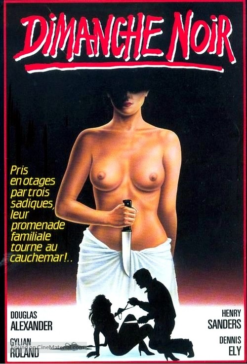 Deadly Sunday - French VHS movie cover