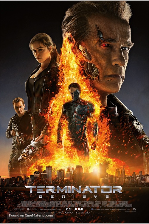 Terminator Genisys - Norwegian Movie Poster