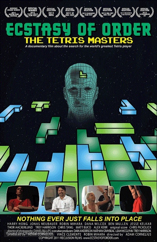 Ecstasy of Order: The Tetris Masters - Movie Poster