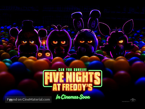 Five Nights at Freddy&#039;s - British Movie Poster