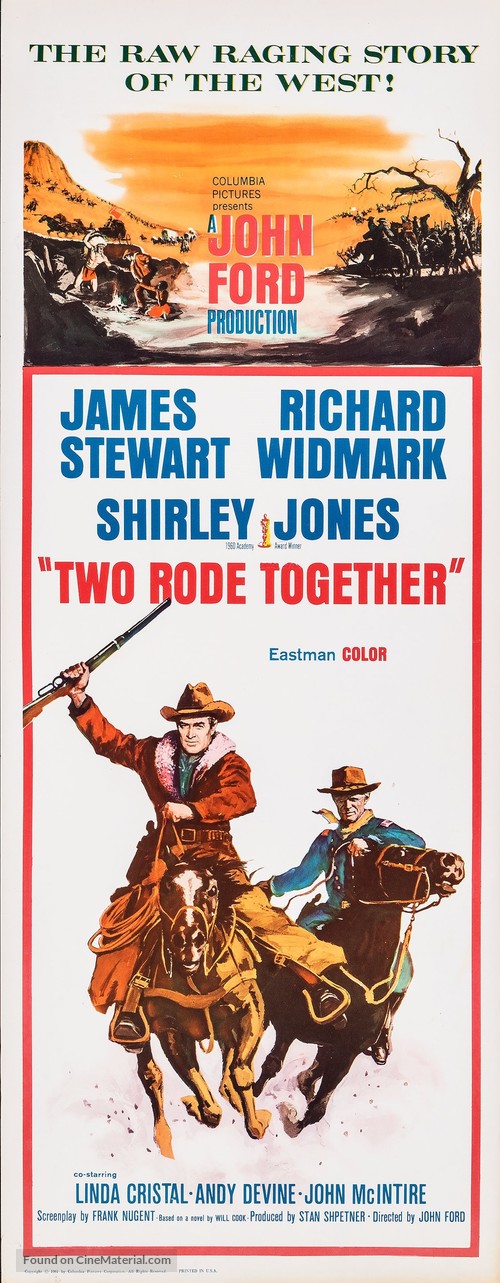 Two Rode Together - Movie Poster