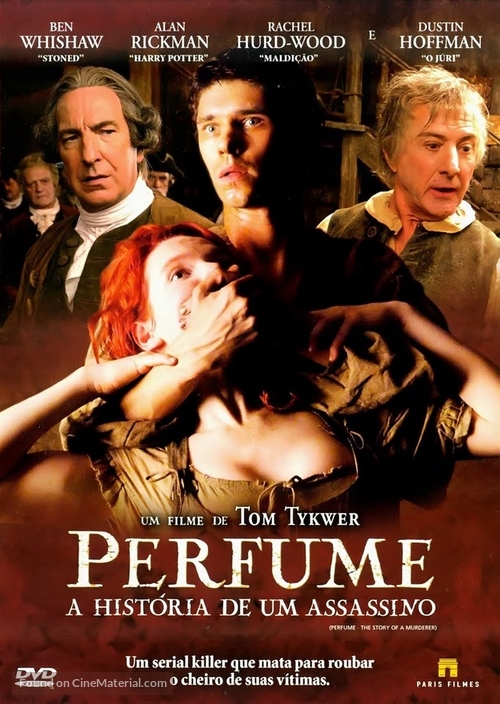 Perfume: The Story of a Murderer - Brazilian DVD movie cover