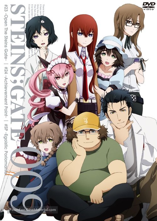 &quot;Steins;Gate&quot; - Japanese DVD movie cover