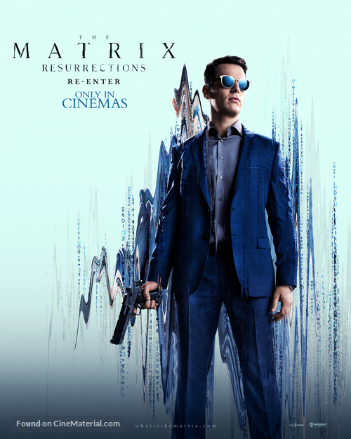 The Matrix Resurrections - Irish Movie Poster