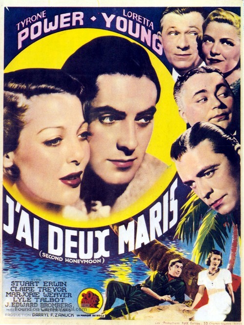 Second Honeymoon - French Movie Poster