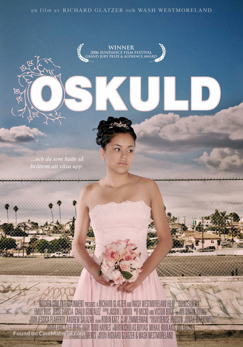 Quincea&ntilde;era - Swedish poster