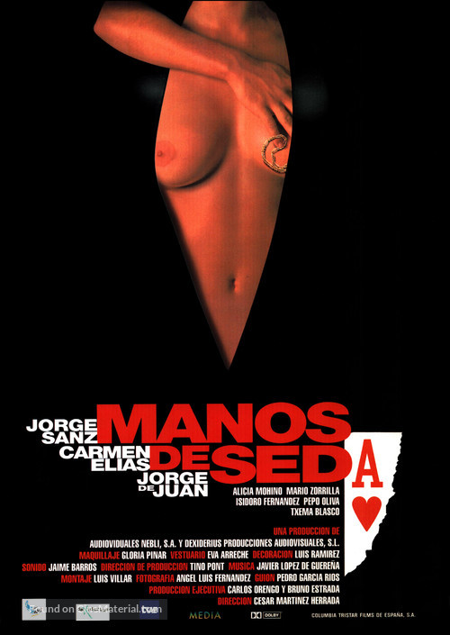 Manos de seda - Spanish Movie Poster