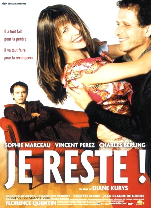 Je reste! - French Movie Poster