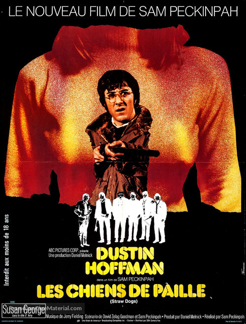 Straw Dogs - French Movie Poster