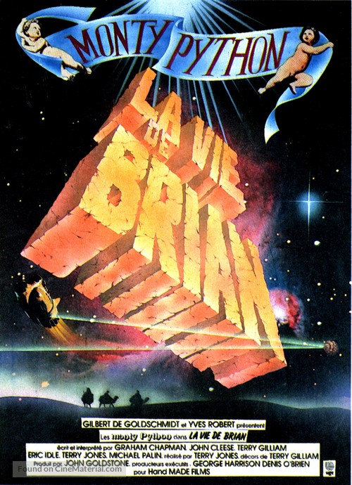 Life Of Brian - French Movie Poster