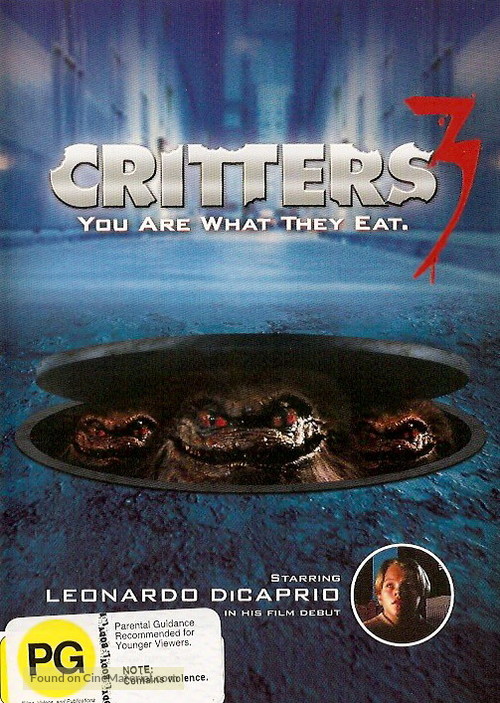 Critters 3 - New Zealand DVD movie cover