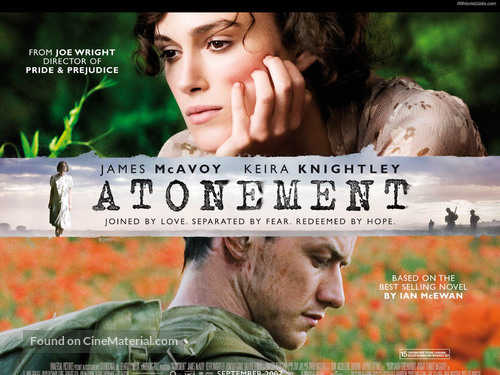 Atonement - British Movie Poster