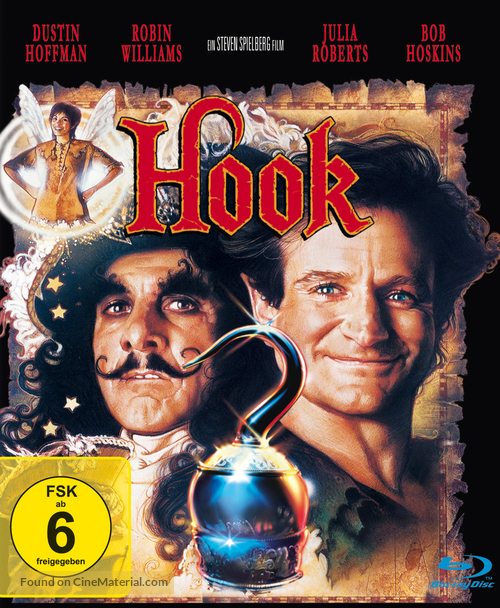 Hook - German Blu-Ray movie cover