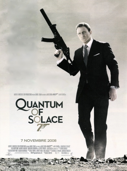 Quantum of Solace - Italian Movie Poster