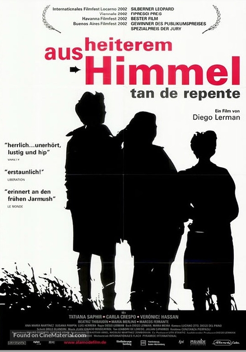 Tan de repente - German Movie Poster