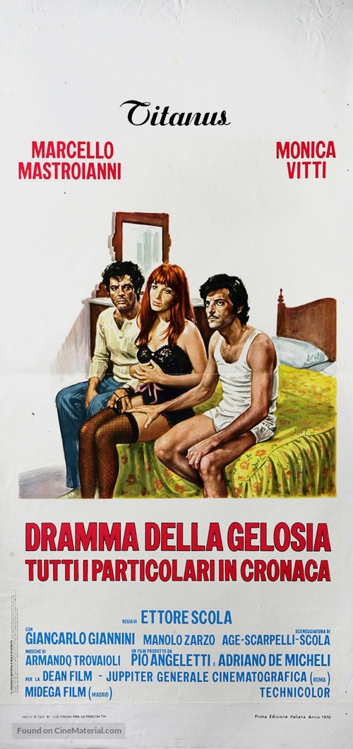 Dramma della gelosia - tutti i particolari in cronaca - Italian Movie Poster