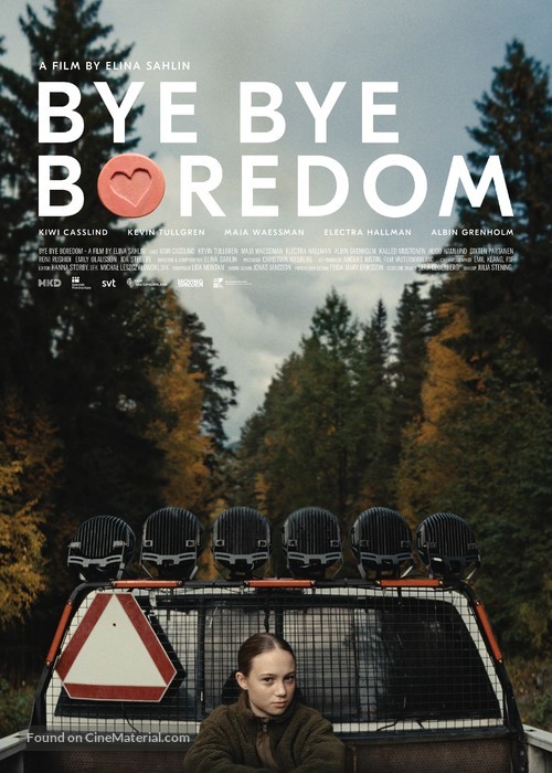 Bye Bye Boredom - Swedish Movie Poster