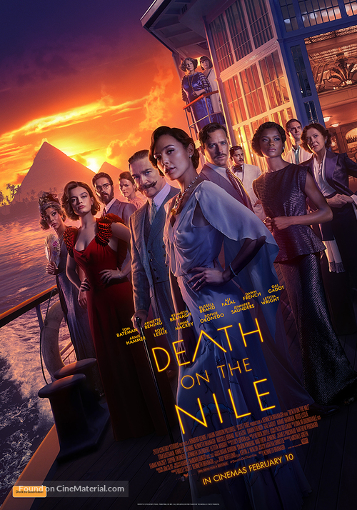 Death on the Nile - Australian Movie Poster