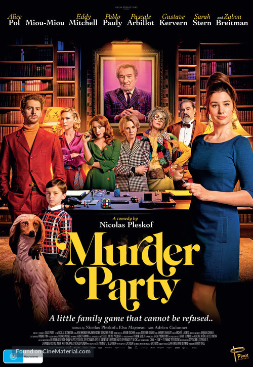 Murder Party - Australian Movie Poster