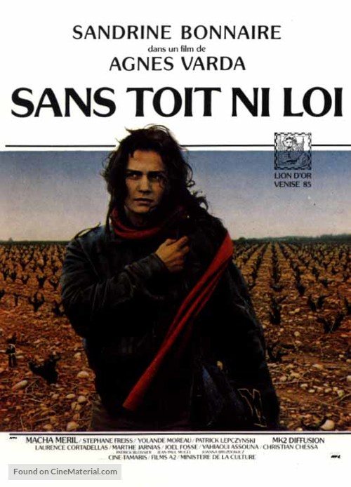 Sans toit ni loi - French Movie Poster
