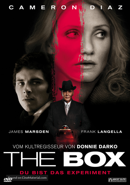 The Box - Swiss DVD movie cover