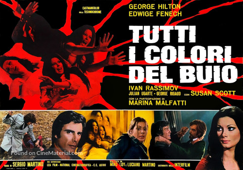 Tutti i colori del buio - Italian Movie Poster