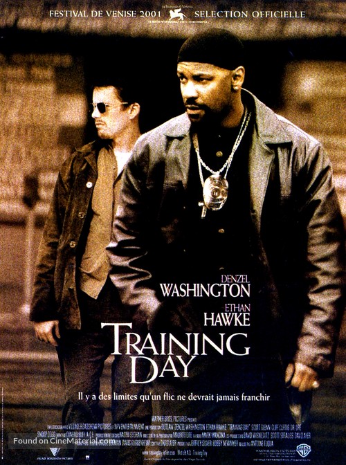 Training Day - French Movie Poster