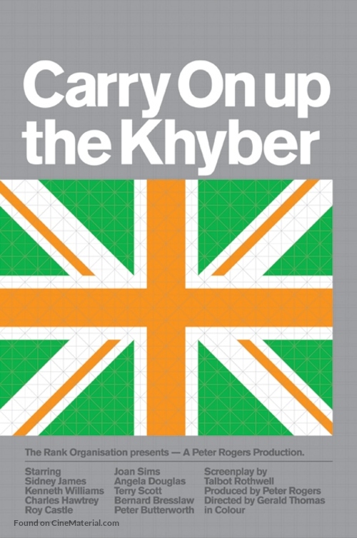 Carry On... Up the Khyber - Homage movie poster