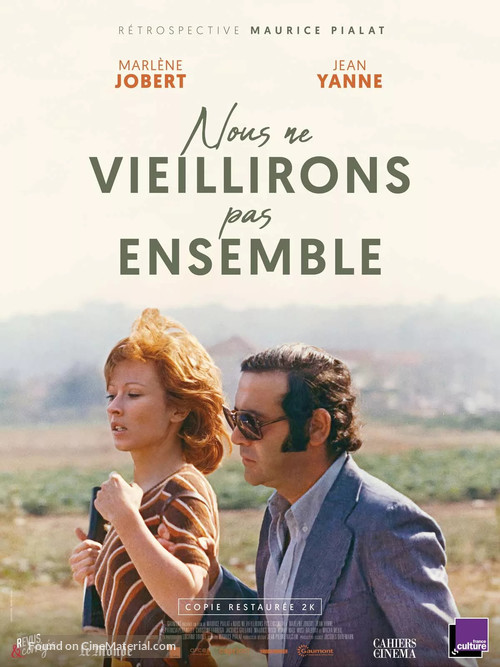 Nous ne vieillirons pas ensemble - French Re-release movie poster