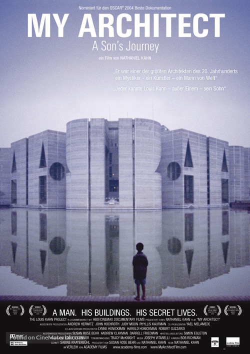 My Architect: A Son&#039;s Journey - German Movie Poster