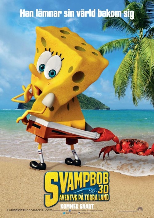 The SpongeBob Movie: Sponge Out of Water - Swedish Movie Poster