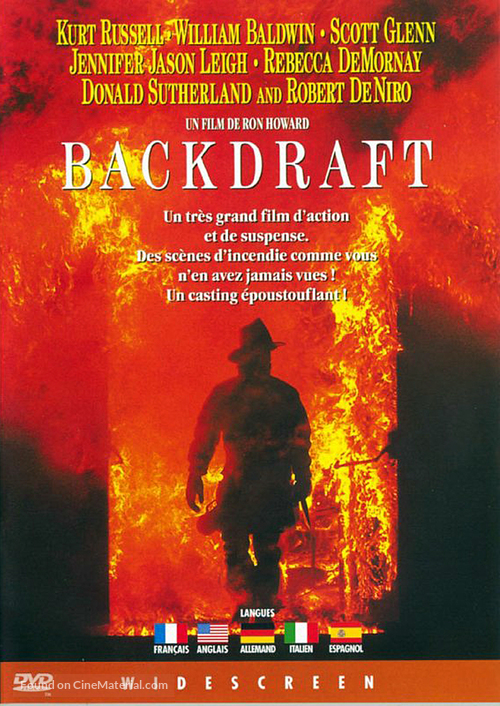 Backdraft - French Movie Cover