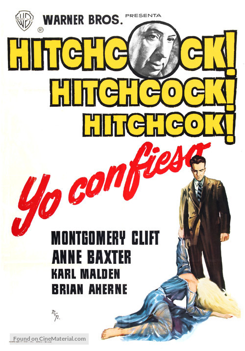 I Confess - Spanish Movie Poster