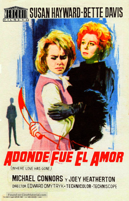 Where Love Has Gone - Spanish Movie Poster